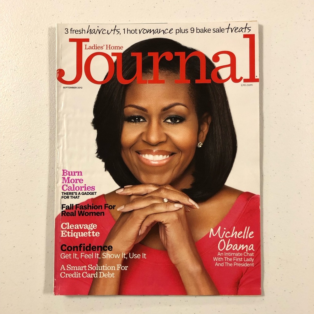 Ladies’ Home Journal September 2012 Michelle Obama